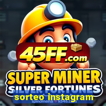 sorteo instagram